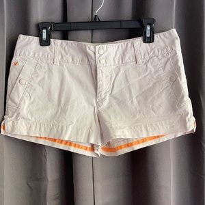 AE stretch khaki shorts